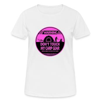 Karpfen - Frauen T-Shirt atmungsaktiv - Weiß - Vorne - AI Model Female 172 dark (172cm)