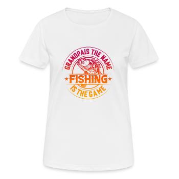 fisch, fisch, angeln, see, meer, angeln, fauna, exotisch - Frauen T-Shirt atmungsaktiv - Weiß - Vorne - AI Model Female 172 dark (172cm)
