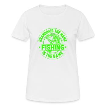 fisch, fisch, angeln, see, meer, angeln, fauna, exotisch - Frauen T-Shirt atmungsaktiv - Weiß - Vorne - AI Model Female 172 dark (172cm)