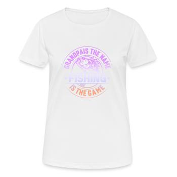 fisch, fisch, angeln, see, meer, angeln, fauna, exotisch - Frauen T-Shirt atmungsaktiv - Weiß - Vorne - AI Model Female 172 dark (172cm)