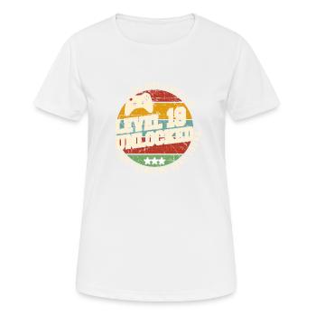 Original 2005 19e Anniversaire Cadeau Retro - T-shirt respirant Femme - blanc - Devant - AI Model Female 172 dark (172cm)