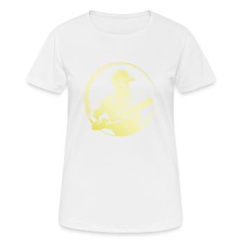 Baseball Man - Women's Breathable T-Shirt - white - Front - AI Model Female 172 dark (172cm)