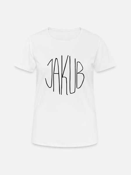 Jakub - Women's Breathable T-Shirt - white