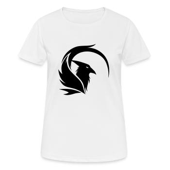 Phoenix Emblem - Frauen T-Shirt atmungsaktiv - Weiß - Vorne - AI Model Female 172 dark (172cm)