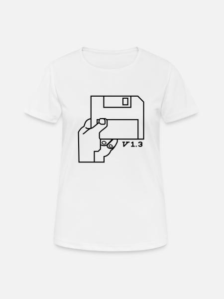 Amiga Workbench Disk - Frauen T-Shirt atmungsaktiv - Weiß