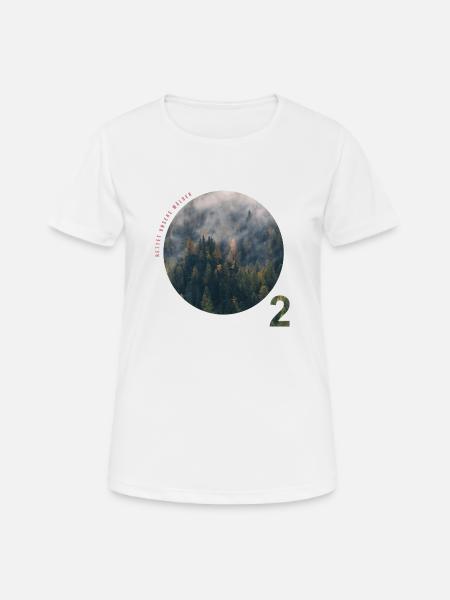 Rettet unsere Wälder - Frauen T-Shirt atmungsaktiv - Weiß