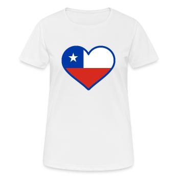 Chili - T-shirt respirant Femme - blanc - Devant - AI Model Female 172 dark (172cm)