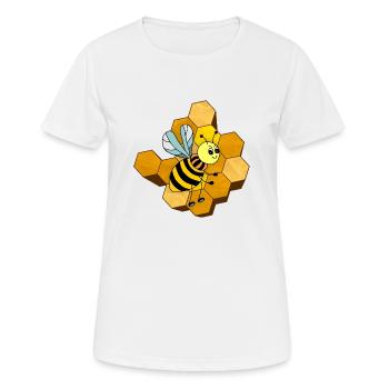 Insect - Women's Breathable T-Shirt - white - Front - AI Model Female 172 dark (172cm)
