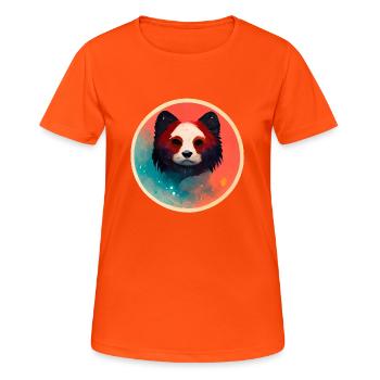 Bear - Women's Breathable T-Shirt - neon orange - Front - AI Model Female 172 dark (172cm)