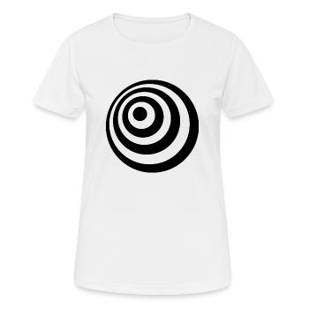 But - T-shirt respirant Femme - blanc - Devant - AI Model Female 172 dark (172cm)