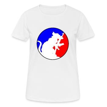 TerRaRisT - Logo - Women's Breathable T-Shirt - white - Front - AI Model Female 172 dark (172cm)