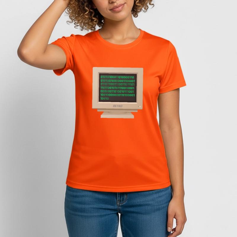 CRT - Binary Code Women's Breathable T-Shirt