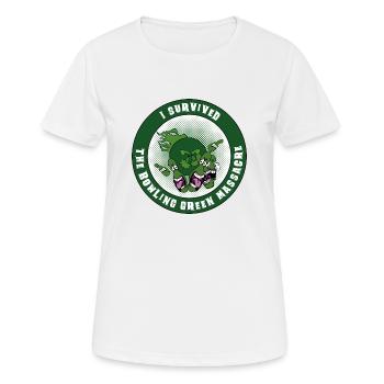 Bowling Green massacre - Women's Breathable T-Shirt - white - Front - AI Model Female 172 dark (172cm)