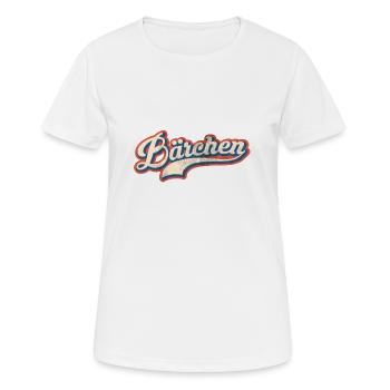 Bärchen Kosenamen Fun - Frauen T-Shirt atmungsaktiv - Weiß - Vorne - AI Model Female 172 dark (172cm)