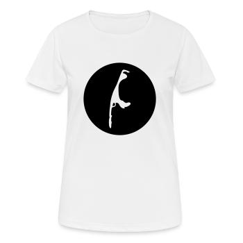 Sylt - Frauen T-Shirt atmungsaktiv - Weiß - Vorne - AI Model Female 172 dark (172cm)