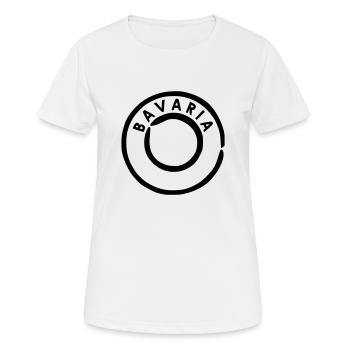 Bavaria - Women's Breathable T-Shirt - white - Front - AI Model Female 172 dark (172cm)