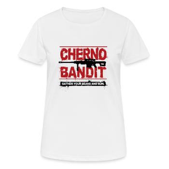 Cherno Bandit - Women's Breathable T-Shirt - white - Front - AI Model Female 172 dark (172cm)