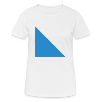 Zürich Zuerich Zurich Wappen Stadt Kanton Schweiz - Frauen T-Shirt atmungsaktiv - Weiß - Vorne - AI Model Female 172 dark (172cm)