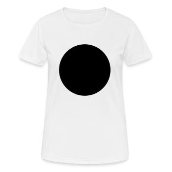 circle dot 4 your design - Frauen T-Shirt atmungsaktiv - Weiß - Vorne - AI Model Female 172 dark (172cm)