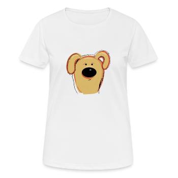 Laika - Women's Breathable T-Shirt - white - Front - AI Model Female 172 dark (172cm)