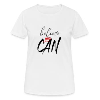 Motivation - Women's Breathable T-Shirt - white - Front - AI Model Female 172 dark (172cm)