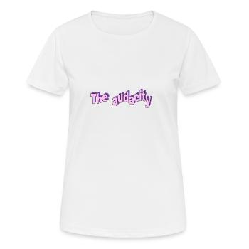 Le rose audace - T-shirt respirant Femme - blanc - Devant - AI Model Female 172 dark (172cm)