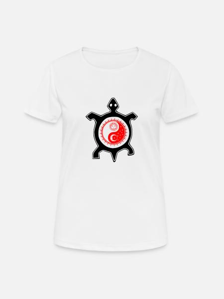 Turtle - Women's Breathable T-Shirt - white