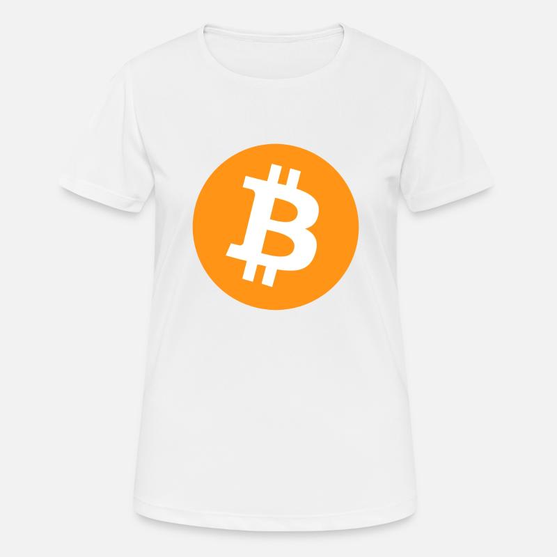 Bitcoin - Women's Breathable T-Shirt - white