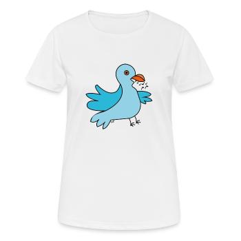 Dove - Women's Breathable T-Shirt - white - Front - AI Model Female 172 dark (172cm)