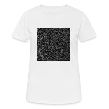Molten Lead Background - Women's Breathable T-Shirt - white - Front - AI Model Female 172 dark (172cm)