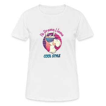 cool style - T-shirt respirant Femme - blanc - Devant - AI Model Female 172 dark (172cm)