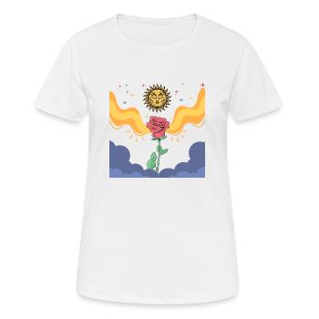 self love - Women's Breathable T-Shirt - white - Front - AI Model Female 172 dark (172cm)