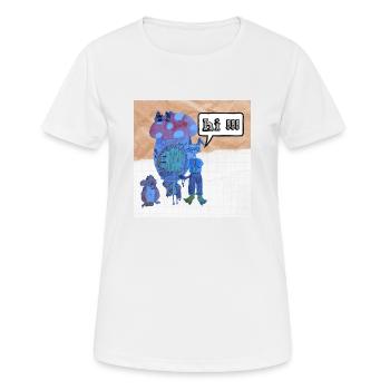 Animaux de conte de fées - T-shirt respirant Femme - blanc - Devant - AI Model Female 172 dark (172cm)
