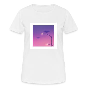 chill light - T-shirt respirant Femme - blanc - Devant - AI Model Female 172 dark (172cm)