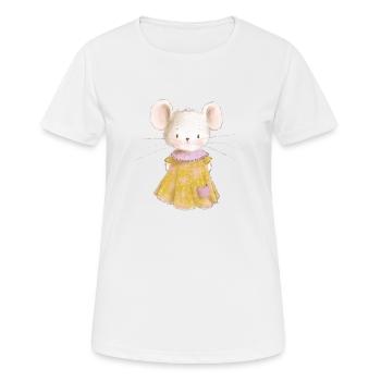 Mouse child - Women's Breathable T-Shirt - white - Front - AI Model Female 172 dark (172cm)