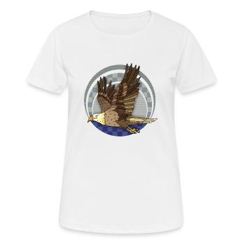 Bird - Women's Breathable T-Shirt - white - Front - AI Model Female 172 dark (172cm)