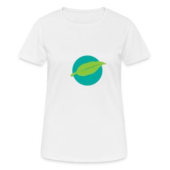 UniversalPlant - T-shirt respirant Femme - blanc - Devant - AI Model Female 172 dark (172cm)