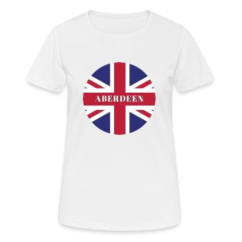 Aberdeen - T-shirt respirant Femme - blanc - Devant - AI Model Female 172 dark (172cm)