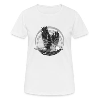 Bird - Women's Breathable T-Shirt - white - Front - AI Model Female 172 dark (172cm)