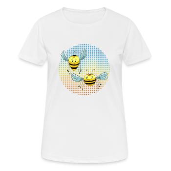 Insects - Women's Breathable T-Shirt - white - Front - AI Model Female 172 dark (172cm)