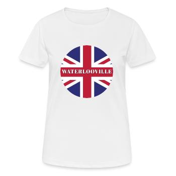 Waterlooville - T-shirt respirant Femme - blanc - Devant - AI Model Female 172 dark (172cm)
