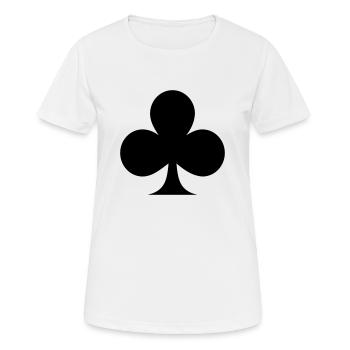LE TREFLE - T-shirt respirant Femme - blanc - Devant - AI Model Female 172 dark (172cm)
