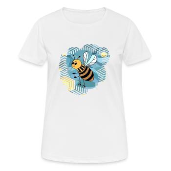 Insect - Women's Breathable T-Shirt - white - Front - AI Model Female 172 dark (172cm)
