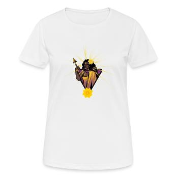 Warrior - Women's Breathable T-Shirt - white - Front - AI Model Female 172 dark (172cm)