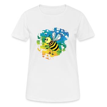 Insekt - Frauen T-Shirt atmungsaktiv - Weiß - Vorne - AI Model Female 172 dark (172cm)