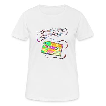 Eddie Munson Onze - T-shirt respirant Femme - blanc - Devant - AI Model Female 172 dark (172cm)