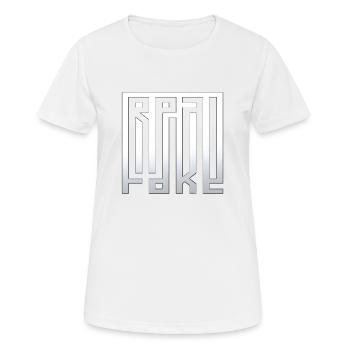 penser fausses pensées positives méditation heureuse - T-shirt respirant Femme - blanc - Devant - AI Model Female 172 dark (172cm)