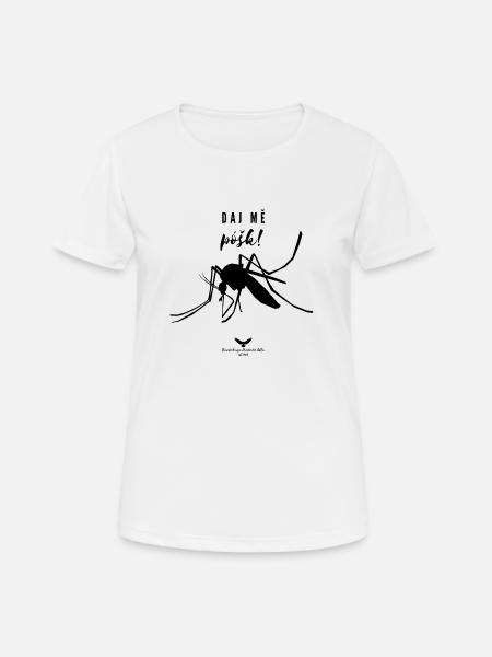 Spreewald Gib mir einen Kuss! - Frauen T-Shirt atmungsaktiv - Weiß