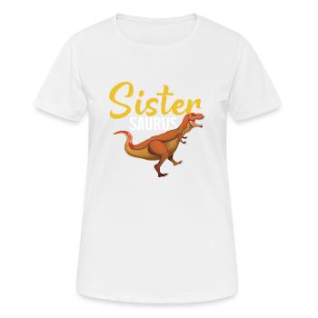 Dinosaurs 3 - Frauen T-Shirt atmungsaktiv - Weiß - Vorne - AI Model Female 172 dark (172cm)