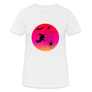 Witches' Hour - Halloween - Women's Breathable T-Shirt - white - Front - AI Model Female 172 dark (172cm)